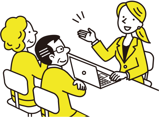 アドバイザーが女性なので相談しやすい